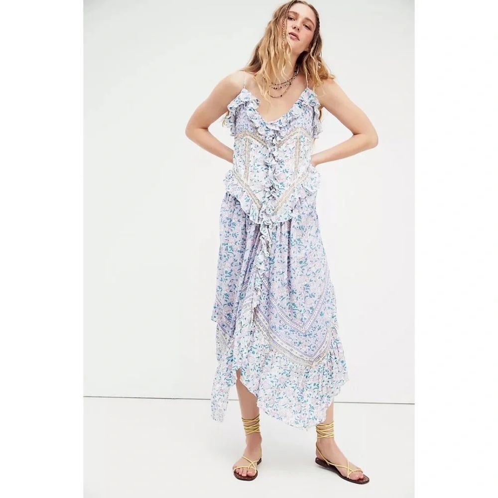 Free People Canyon Moon Maxi Top Dress